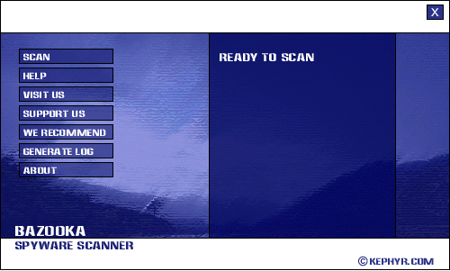 Click to view Bazooka Adware and Spyware Scanner screenshots